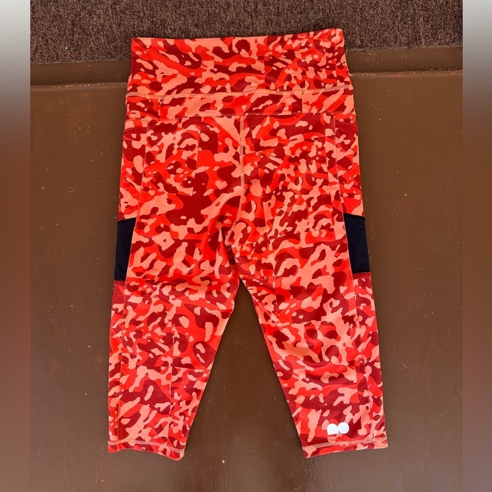 Nike DriFit Naomi Osaka Orange Tennis Leggings - Women’s Large - Picture 2 of 8